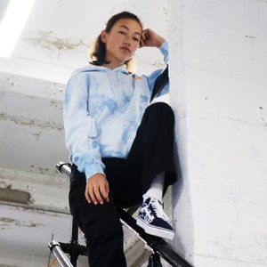 Indigo Clothing Co Light Wash Hoodie